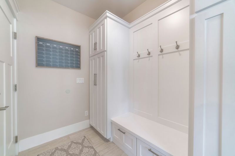 Bathroom with Custom Storage Solutions