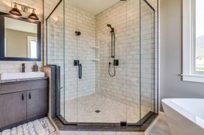 Frameless Glass Shower Enclosure